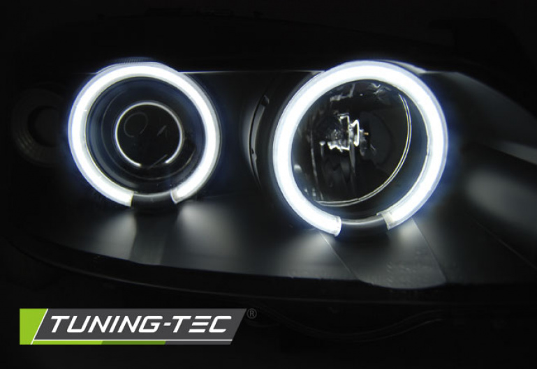 CCFL Angel Eyes Scheinwerfer für Opel Astra G 98-04 chrom